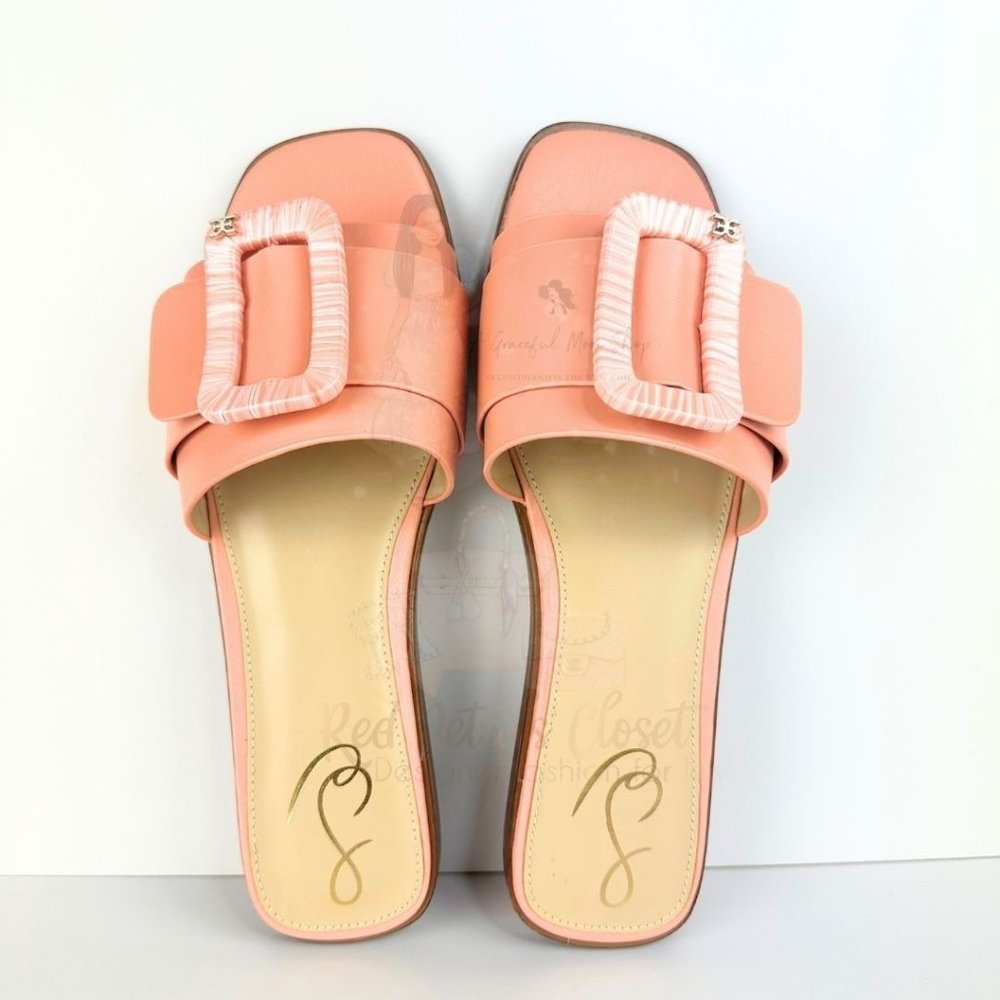 Sam Edelman Women's Slide Sandals - Pink Clay, Size 8 - Picture 10 of 15